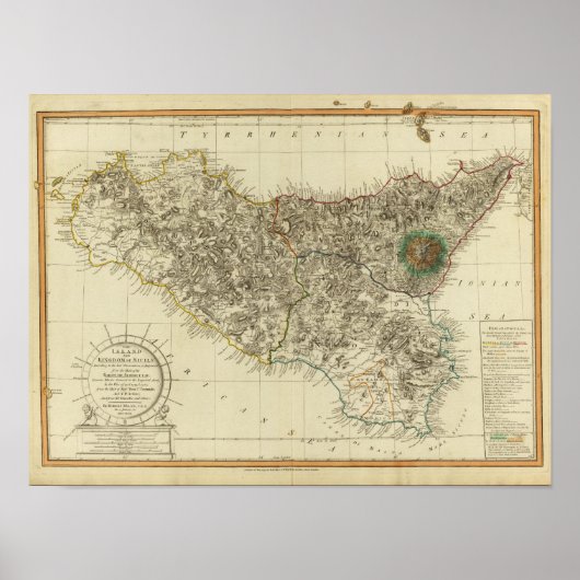 Sizilien, Italien Poster (Vorne)