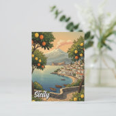 Sizilien Italien Postkarte (Stehend Vorderseite)