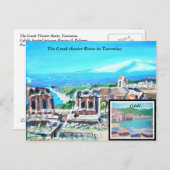 Sizilien, Italien - Postkarte (Vorne/Hinten)