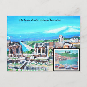 Sizilien, Italien - Postkarte