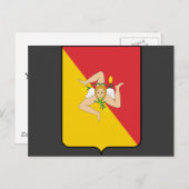 Sizilien, Italien Postkarte (Vorne/Hinten)