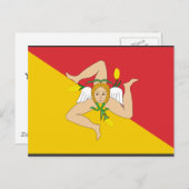 Sizilien, Italien Postkarte (Vorne/Hinten)