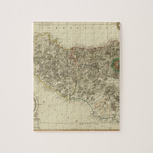 Sizilien, Italien Puzzle (Vertikal)