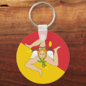 Sizilien, Italien Schlüsselanhänger (Vorderseite)