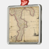 Sizilien Italien Silbernes Ornament (Links)