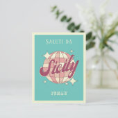 Sizilien Italien Urlaub Retro Vintag Postkarte (Stehend Vorderseite)