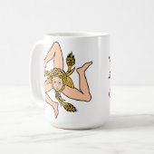 Sizilien Kaffeetasse (Vorderseite Links)