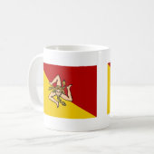 Sizilien Kaffeetasse (Vorderseite Links)