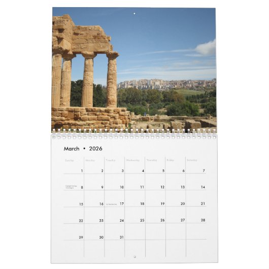 Sizilien-Kalender 2025 Kalender (Mär 2026)