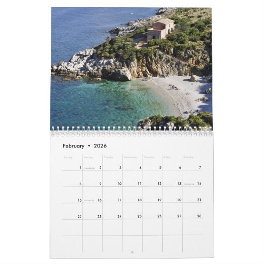 Sizilien-Kalender 2025 Kalender (Feb 2026)
