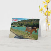 Sizilien Karte (Gelbe Blume)