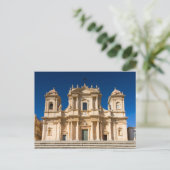 Sizilien - Kathedrale Noto Postkarte (Stehend Vorderseite)