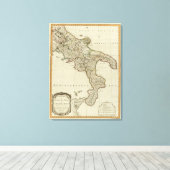 Sizilien, Königreich Neapel Leinwanddruck (Insitu (Holzboden))