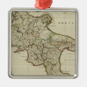 Sizilien, Königreich Neapel Silbernes Ornament