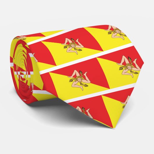 Sizilien Krawatte (Gerollt)