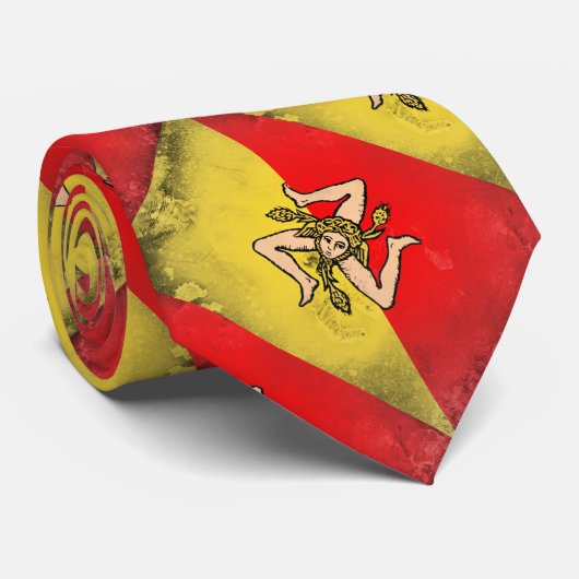 Sizilien Krawatte (Gerollt)
