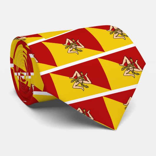 Sizilien Krawatte (Gerollt)