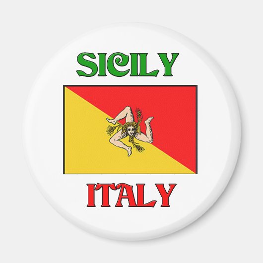Sizilien Magnet (Vorne)