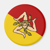 Sizilien Magnet (Vorne)