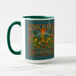Sizilien Mein Zuhause Tasse