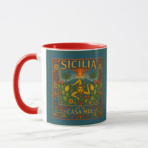 Sizilien Mein Zuhause Tasse