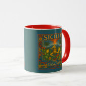 Sizilien Mein Zuhause Tasse (VorderseiteRechts)