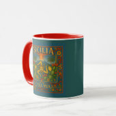 Sizilien Mein Zuhause Tasse (Vorderseite Links)