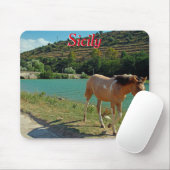 Sizilien Mousepad (Mit Mouse)