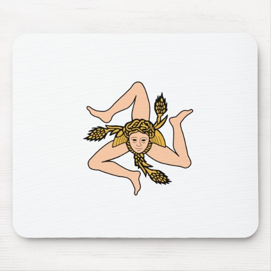 Sizilien Mousepad (Vorne)