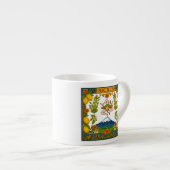 Sizilien Mt,Etna Design Espressotasse (Vorderseite Rechts)