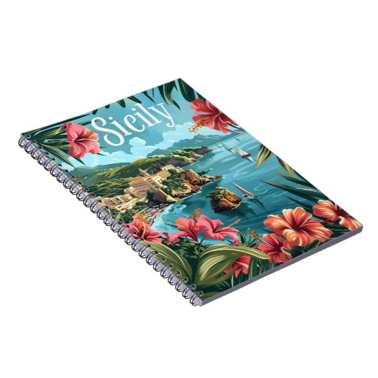 Sizilien Notizblock (Rechte Seite)