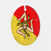 Sizilien Ornament Aus Metall (Vorderseite links)