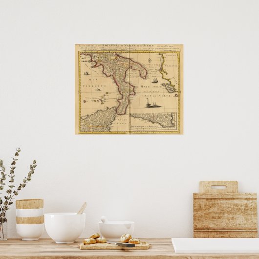 Sizilien Poster (Küche)