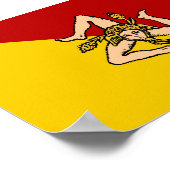 Sizilien Poster (Ecke)