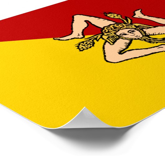 Sizilien Poster (Ecke)