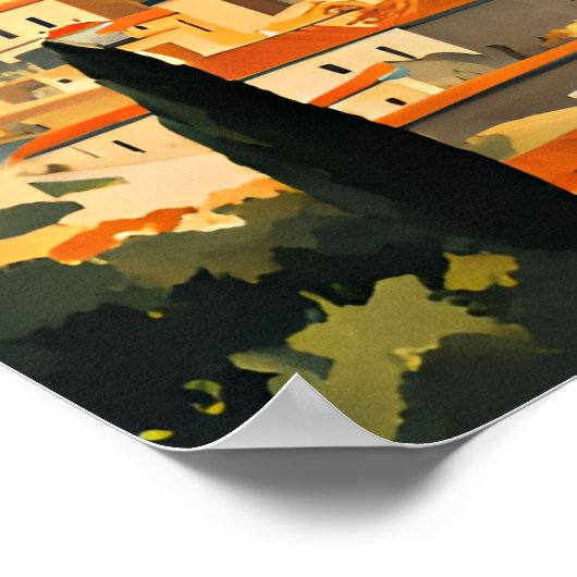 Sizilien Poster (Ecke)