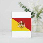 Sizilien Postkarte (Stehend Vorderseite)