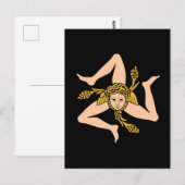 Sizilien Postkarte (Vorne/Hinten)