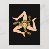 Sizilien Postkarte (Vorderseite)