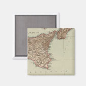 Sizilien, Sardinien Magnet (Vorderseite/Rückseite)