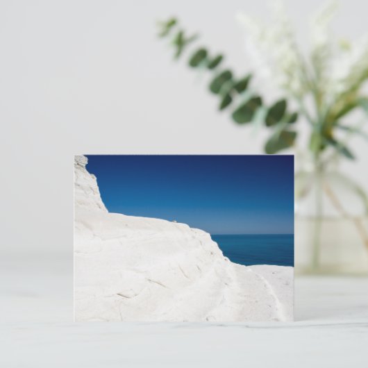 Sizilien - Scala dei Turchi Postkarte (Stehend Vorderseite)