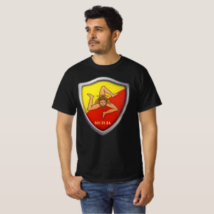 Sizilien/Sicily Emblem T-Shirt