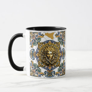 Sizilien Sizilianisches Muster  Tasse