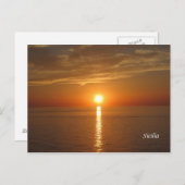 Sizilien - Sizilien Postkarte (Vorne/Hinten)