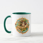 Sizilien Trinacria Sonne Tasse (Links)