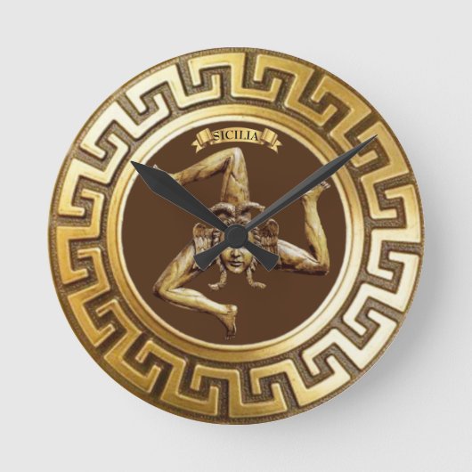 Sizilien Wanduhr (Vorderseite)