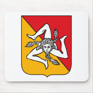 Sizilien-Wappen Mousepad