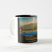 Sizilien Zweifarbige Tasse (Vorderseite Links)