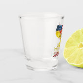 Sizilienamerikanische Wurzeln, Sizilien Schnapsglas (Links)