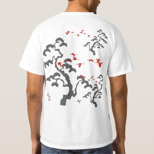 Sizmo x Pal Biso - Ibis Tree - T-Shirt (Rückseite)